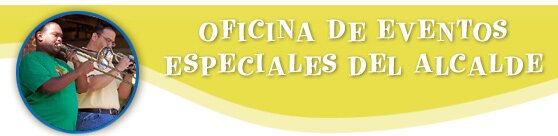 Oficina de Events Especiales del Alcalde | Header